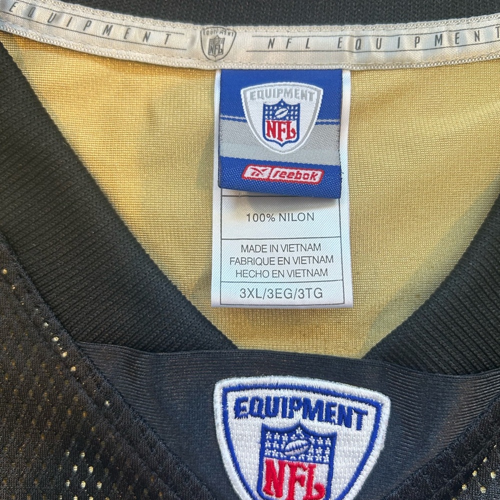Authentic Reebok / NFL / New Orleans Saints / McAllister Jersey - Picture 8 of 10